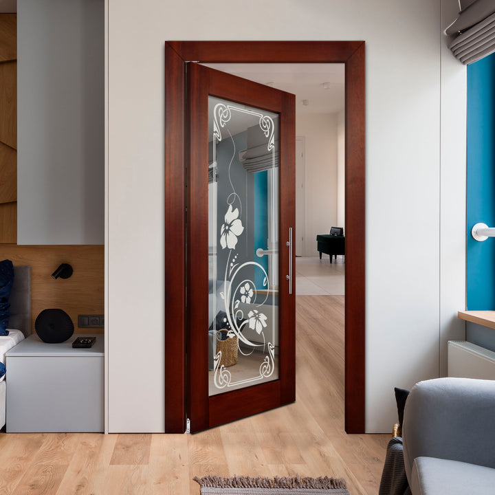 Self Closing Pivot Wooden Mirror Door Pwmd - 0794 - DoorDiscounter