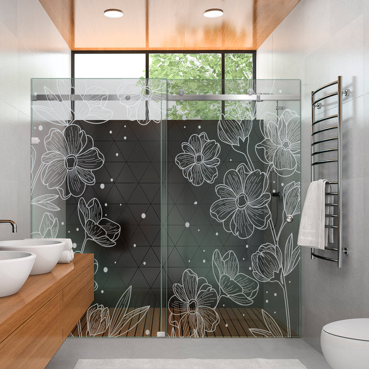 SHOWER GLASS SLIDING DOORS SGSD -0262 - DoorDiscounter
