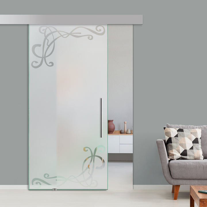 Sliding Glass Barn Door Alu100 SGBD - 1462 - DoorDiscounter