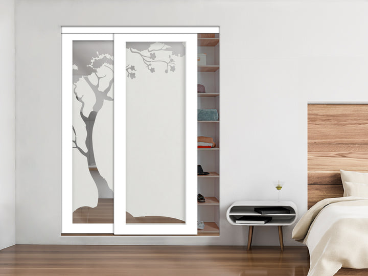 MIRROR EFFECT BYPASS CLOSET DOOR MECD -0342 - DoorDiscounter