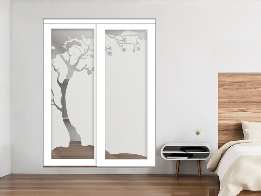 MIRROR EFFECT BYPASS CLOSET DOOR MECD -0342 - DoorDiscounter