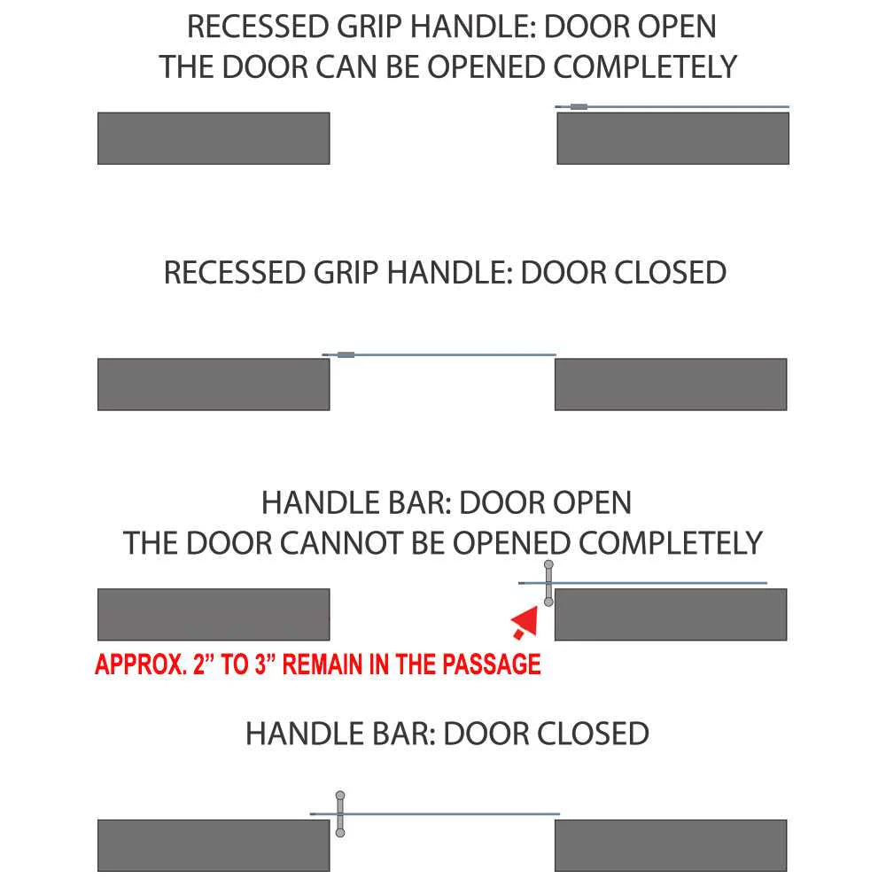 Sliding Barn Door with Frosted Design SBDF - 2404 - DoorDiscounter