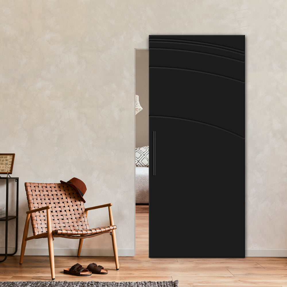 Flush Sliding Barn Door Hidden / Invisible Hardware FHID -1144 - DoorDiscounter