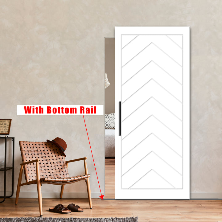 Flush Sliding Barn Door Hidden / Invisible Hardware FHID  - 1451 - DoorDiscounter