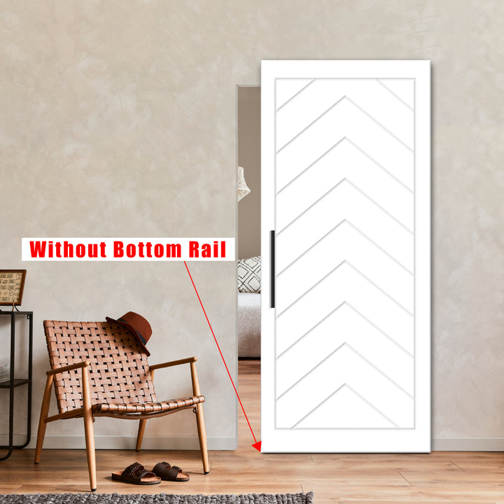 Flush Sliding Barn Door Hidden / Invisible Hardware FHID  - 1451 - DoorDiscounter