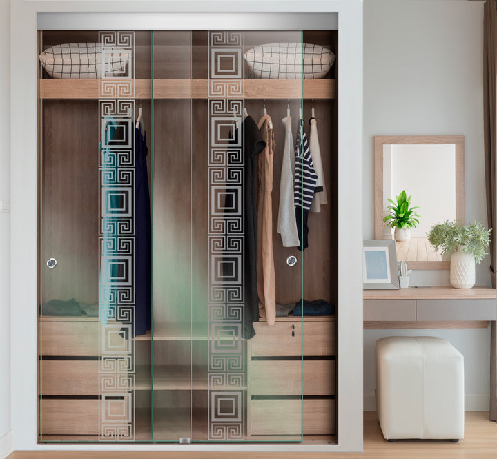 FRAMELESS CLOSET GLASS SLIDING BYPASS DOOR FSGD - 2993 - DoorDiscounter