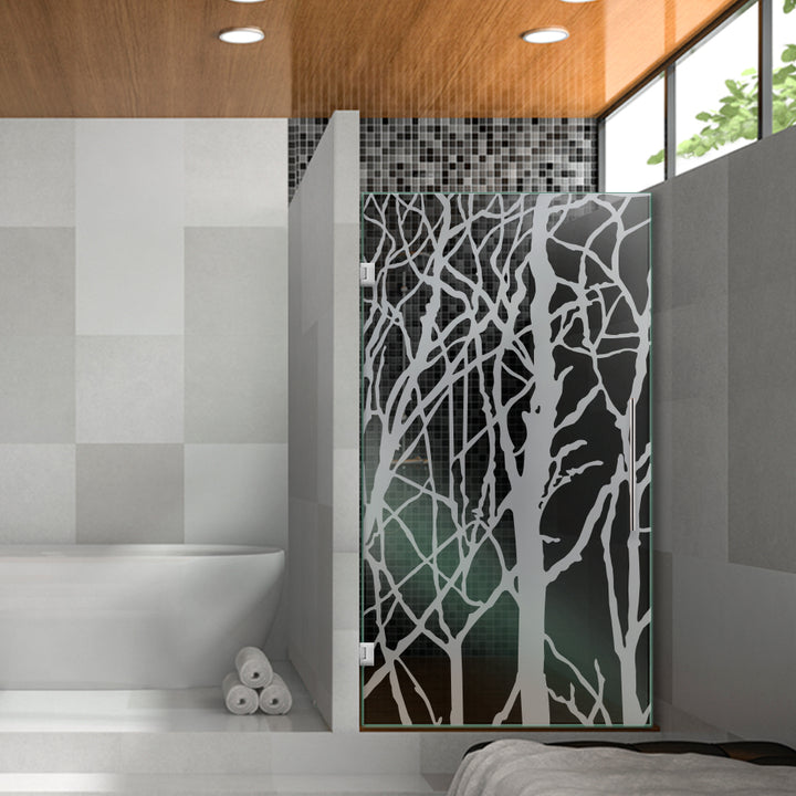 Frameless Shower Glass Door FGDS -0299 - DoorDiscounter