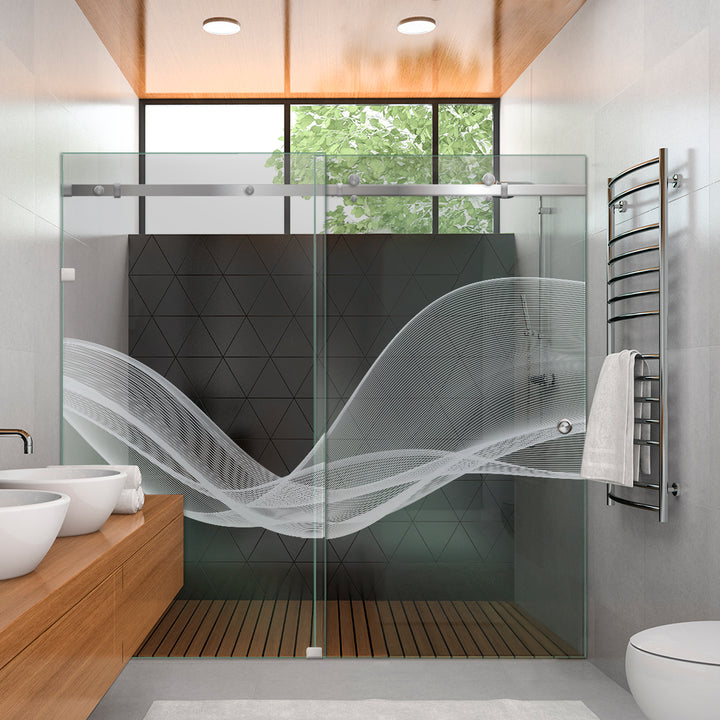 SHOWER GLASS SLIDING DOORS SGSD -0266 - DoorDiscounter