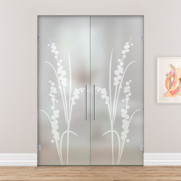Double Swing Glass Door SGD2 - 2166 - DoorDiscounter