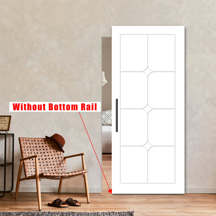 Flush Sliding Barn Door Hidden / Invisible Hardware FHID - 1398 - DoorDiscounter