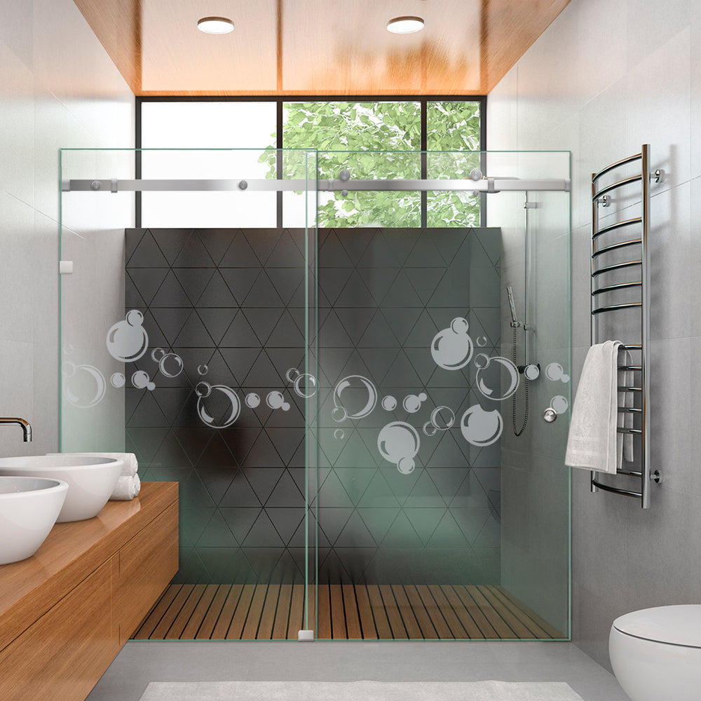 SHOWER GLASS SLIDING DOORS SGSD - 2796 - DoorDiscounter