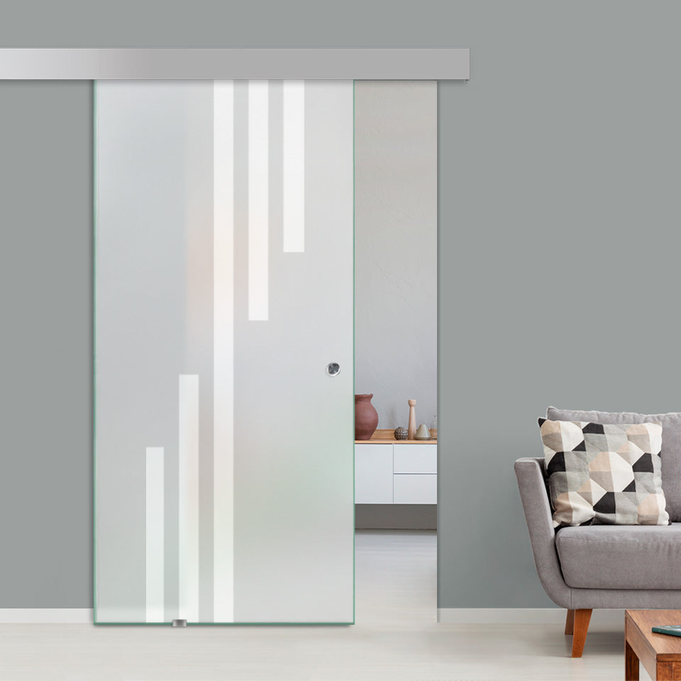 Sliding Glass Barn Door Alu100 SGBD - 1601 - DoorDiscounter