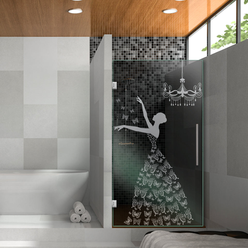 Frameless Shower Glass Door FGDS -0302 - DoorDiscounter