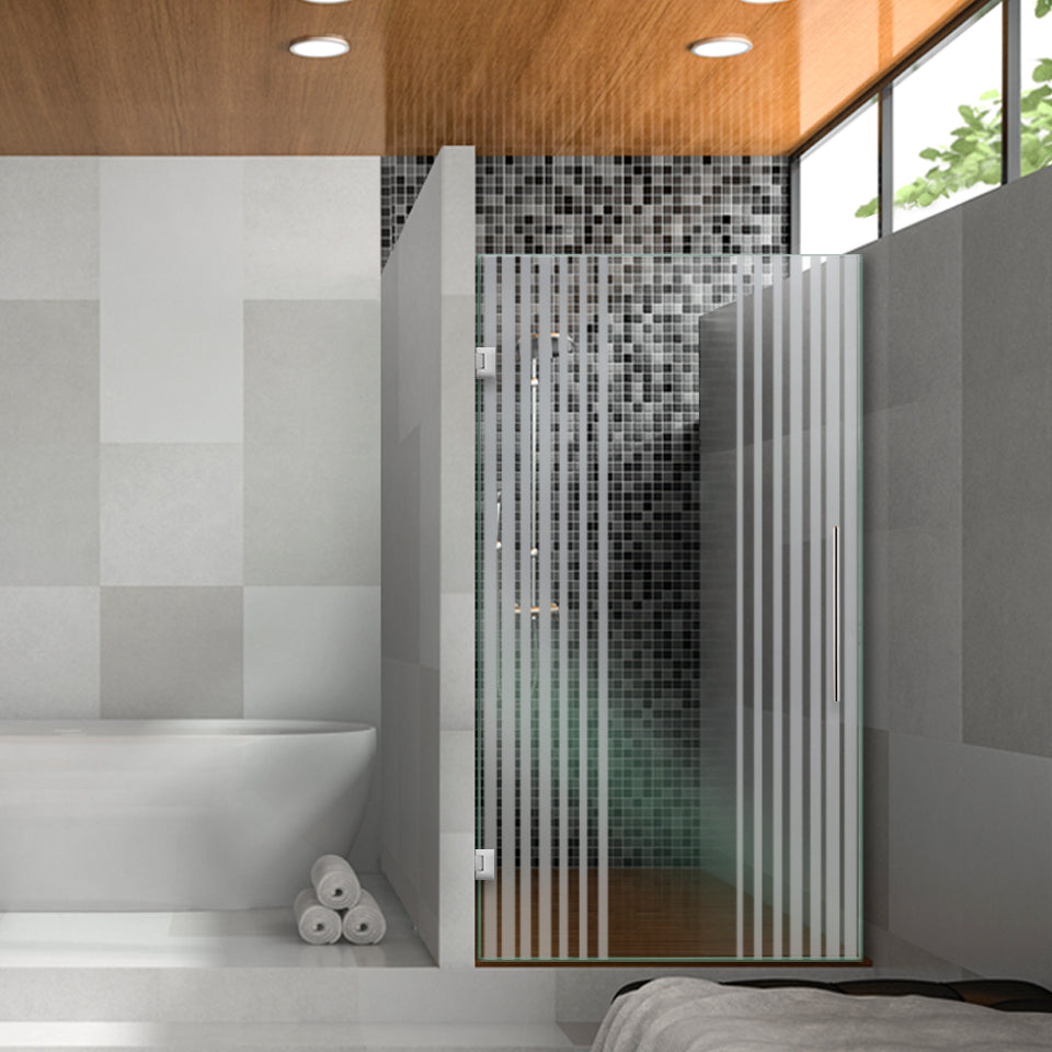 Frameless Shower Glass Door FGDS - 2876 - DoorDiscounter