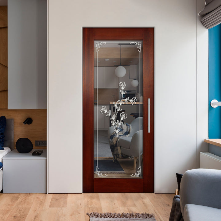 Self Closing Pivot Wooden Mirror Door Pwmd - 0802 - DoorDiscounter