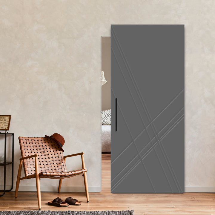 Flush Sliding Barn Door Hidden / Invisible Hardware FHID -1151 - DoorDiscounter