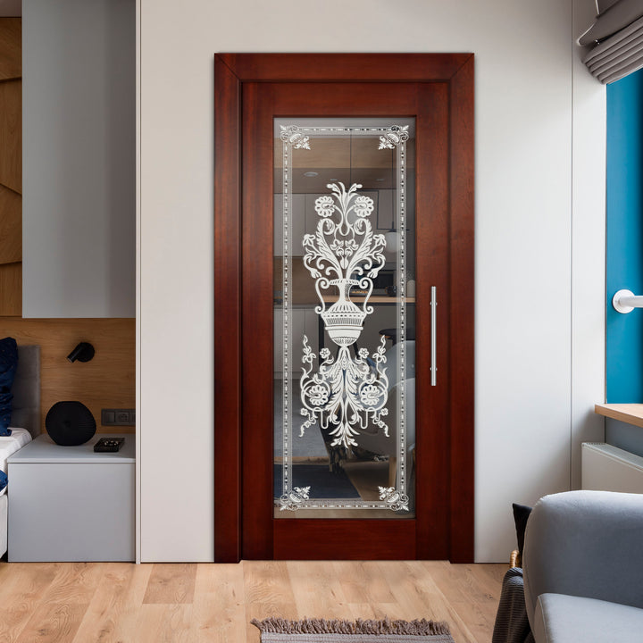 Self Closing Pivot Wooden Mirror Door Pwmd - 0803 - DoorDiscounter