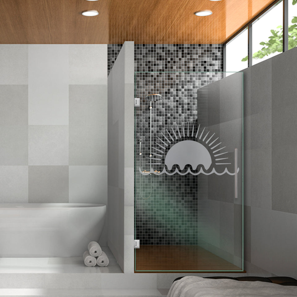 Frameless Shower Glass Door FGDS - 0323 - DoorDiscounter