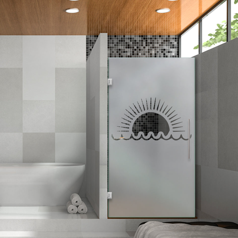 Frameless Shower Glass Door FGDS - 0323 - DoorDiscounter