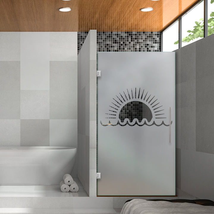 Frameless Shower Glass Door FGDS - 0323 - DoorDiscounter