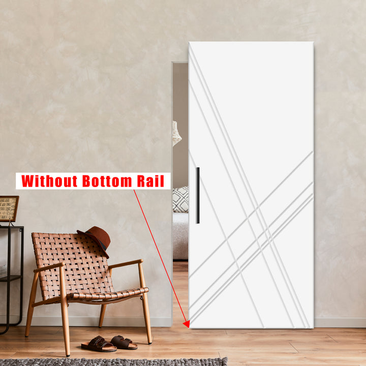 Flush Sliding Barn Door Hidden / Invisible Hardware FHID -1151 - DoorDiscounter