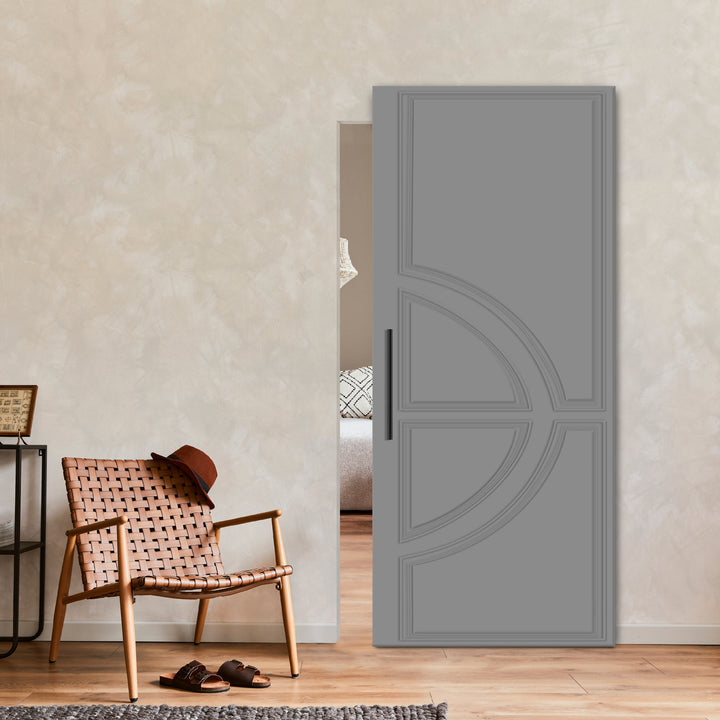 Flush Sliding Barn Door Hidden / Invisible Hardware FHID  -1227 - DoorDiscounter