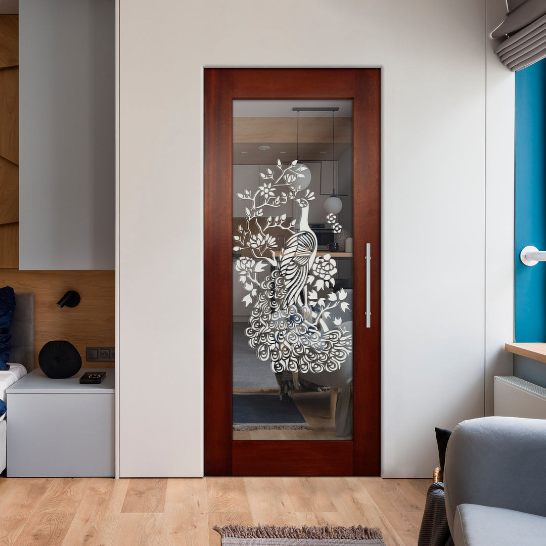 Self Closing Pivot Wooden Mirror Door Pwmd - 0843 - DoorDiscounter