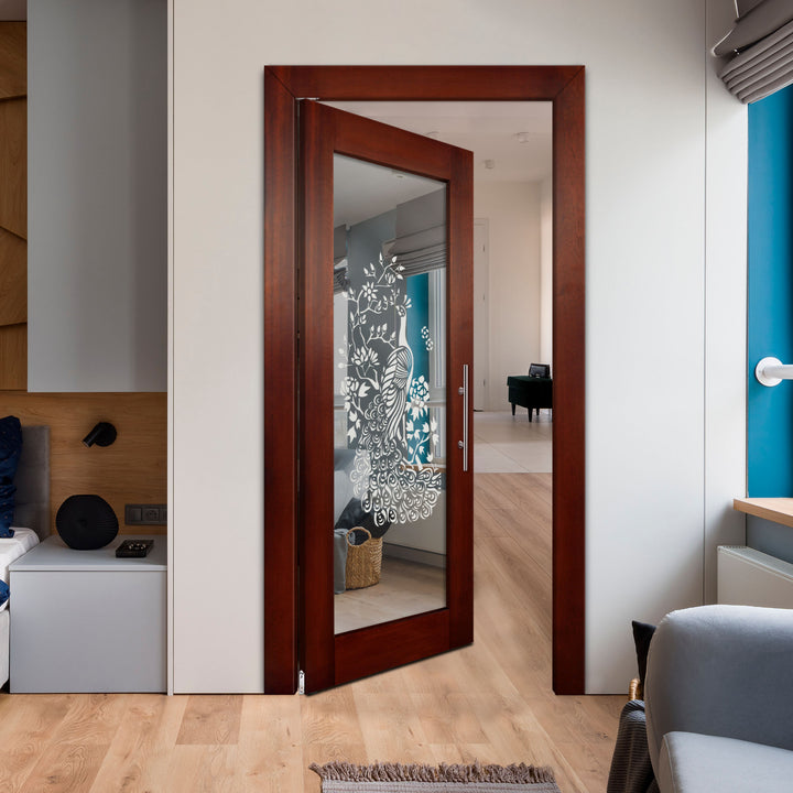 Self Closing Pivot Wooden Mirror Door Pwmd - 0843 - DoorDiscounter