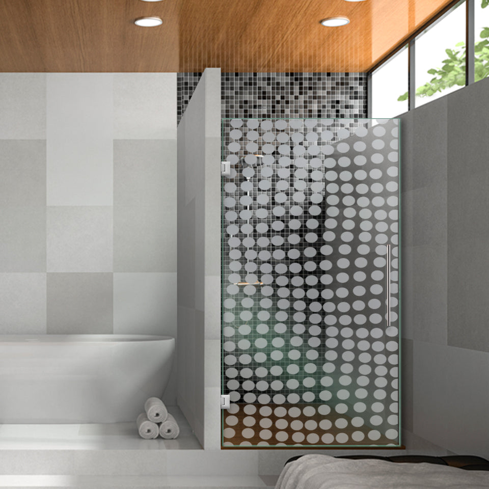 Frameless Shower Glass Door FGDS - 2912 - DoorDiscounter