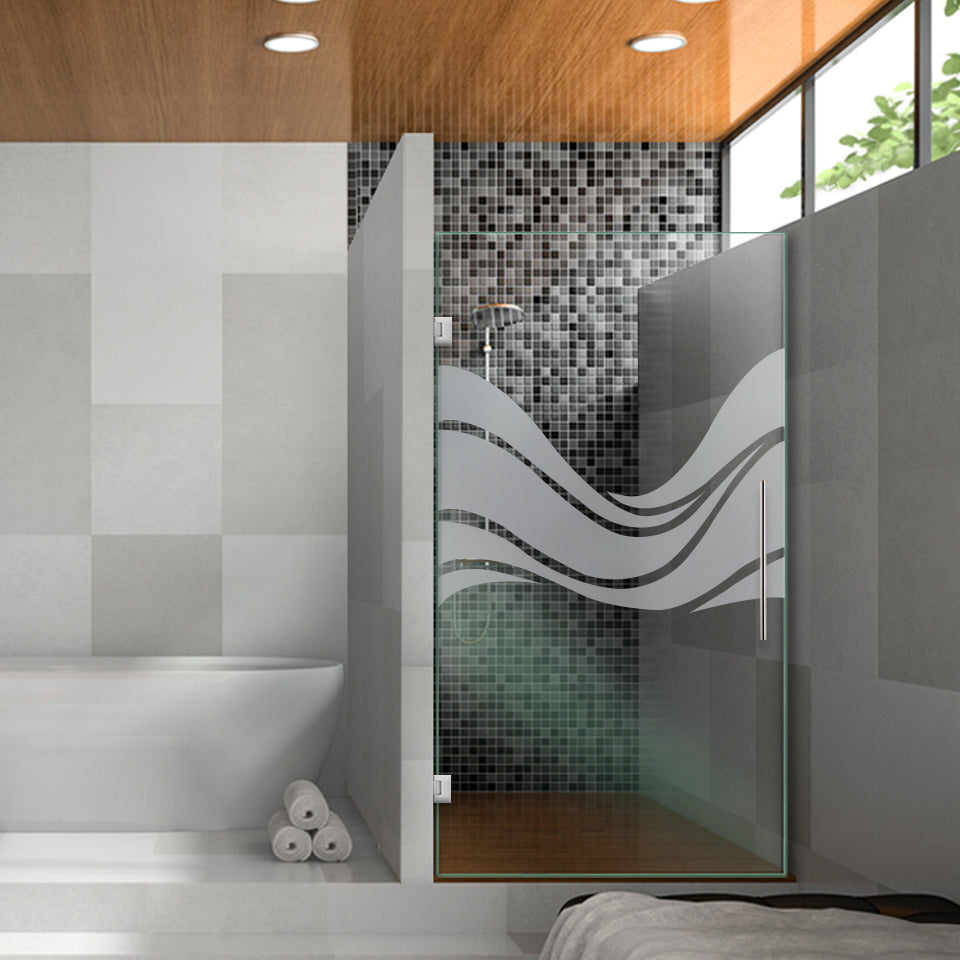 Frameless Shower Glass Door FGDS -0271 - DoorDiscounter