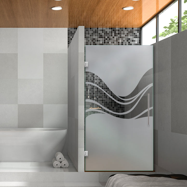 Frameless Shower Glass Door FGDS -0271 - DoorDiscounter