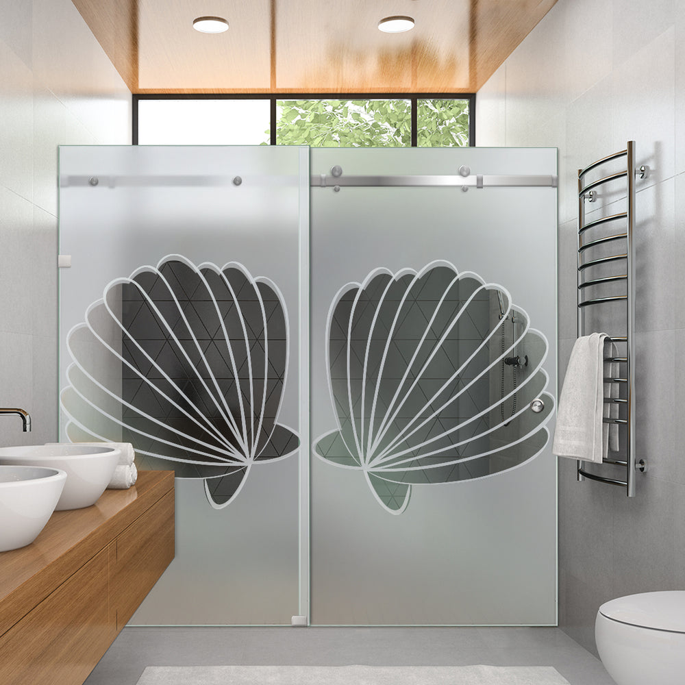 SHOWER GLASS SLIDING DOORS SGSD - 2816 - DoorDiscounter