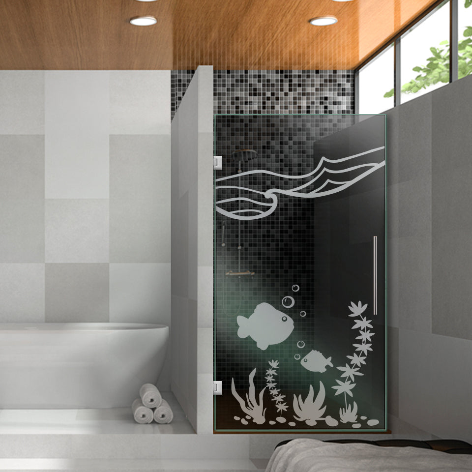 Frameless Shower Glass Door FGDS -0306 - DoorDiscounter