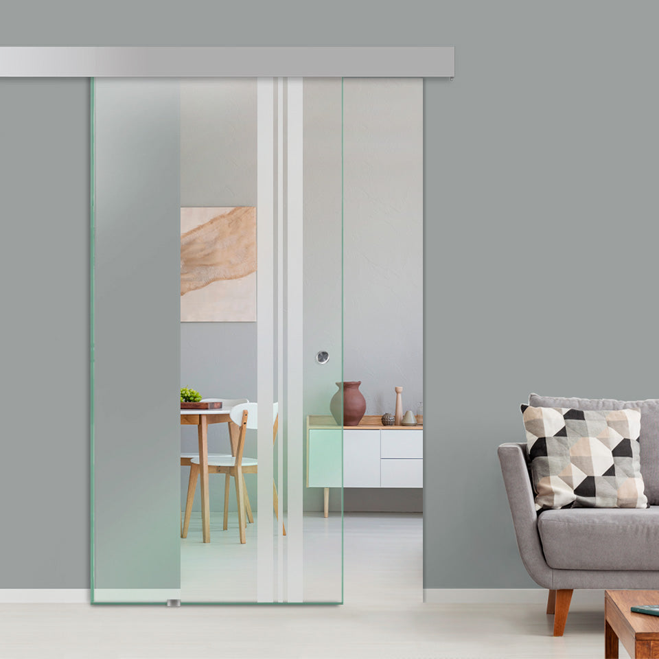 Sliding Glass Barn Door Alu100 SGBD - 1580 - DoorDiscounter