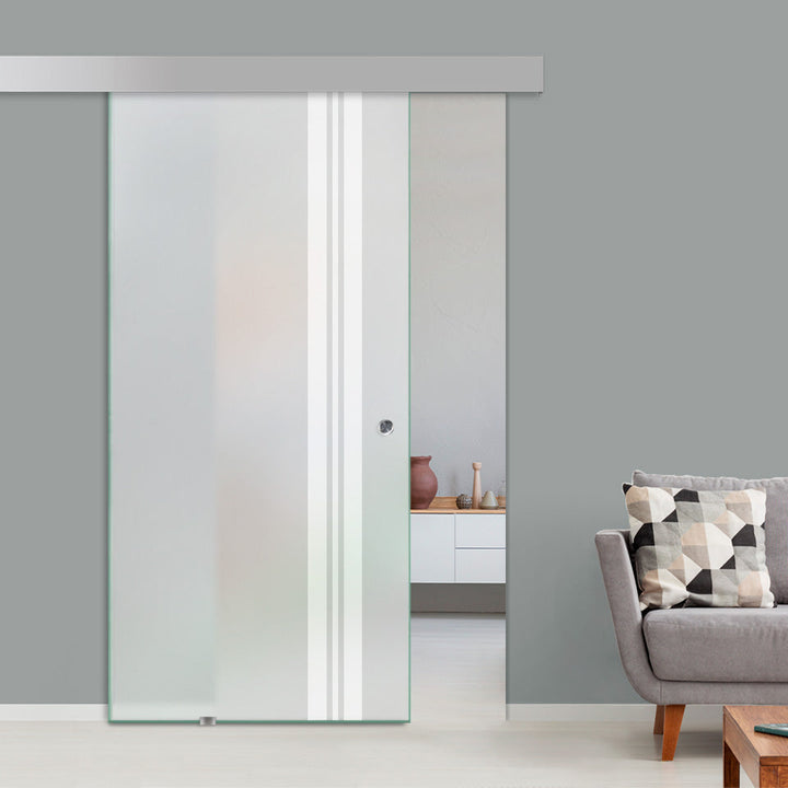 Sliding Glass Barn Door Alu100 SGBD - 1580 - DoorDiscounter