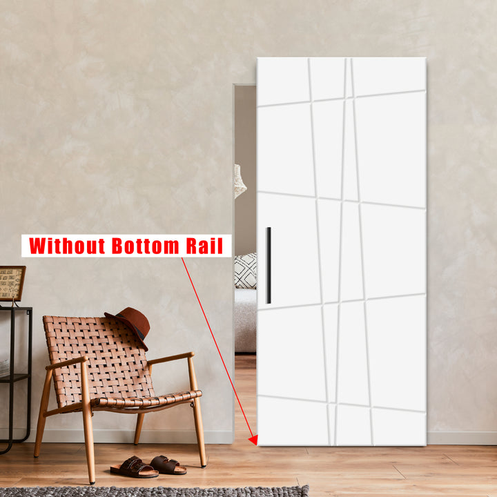 Flush Sliding Barn Door Hidden / Invisible Hardware FHID - 1152 - DoorDiscounter