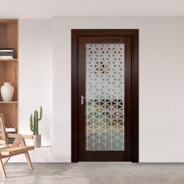 INTERIOR DOOR WITH FROSTED GLASS PANEL IDGP -0220 - DoorDiscounter