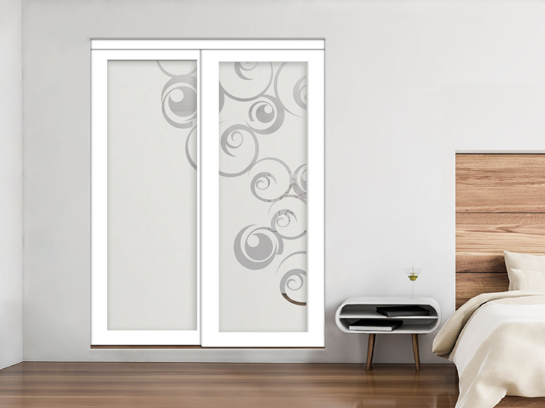 MIRROR EFFECT BYPASS CLOSET DOOR MECD -0353 - DoorDiscounter