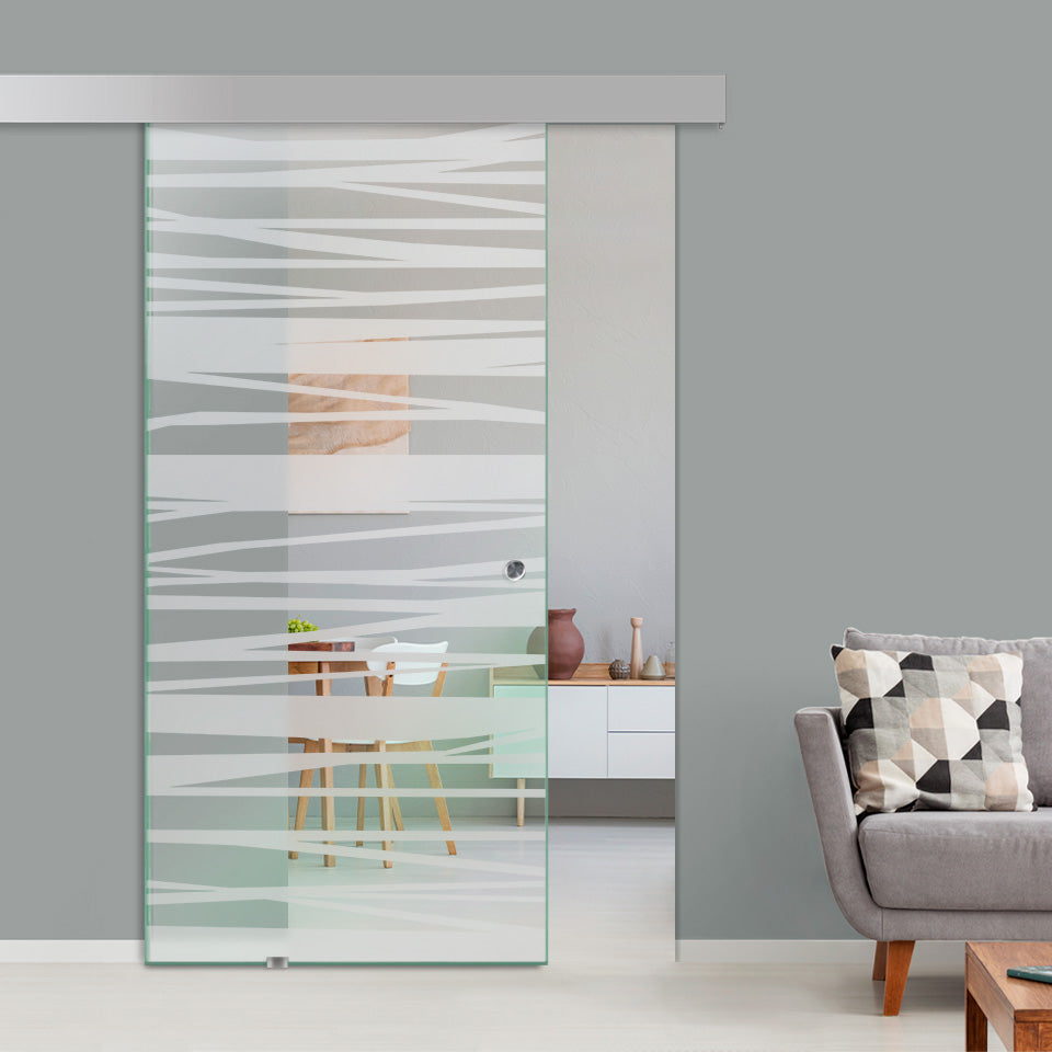 Sliding Glass Barn Door Alu100 SGBD - 1608 - DoorDiscounter