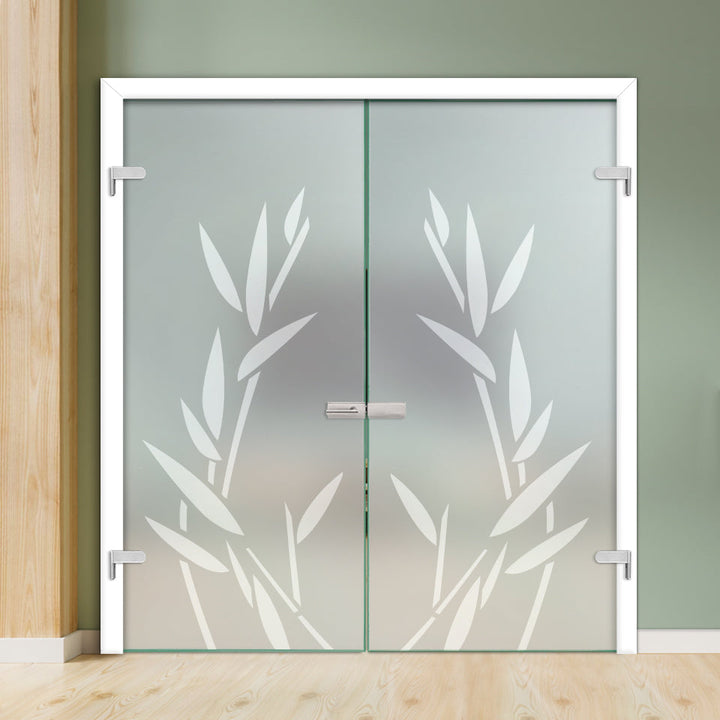 Double Hinged Glass Door  DHDG - 3443 - DoorDiscounter