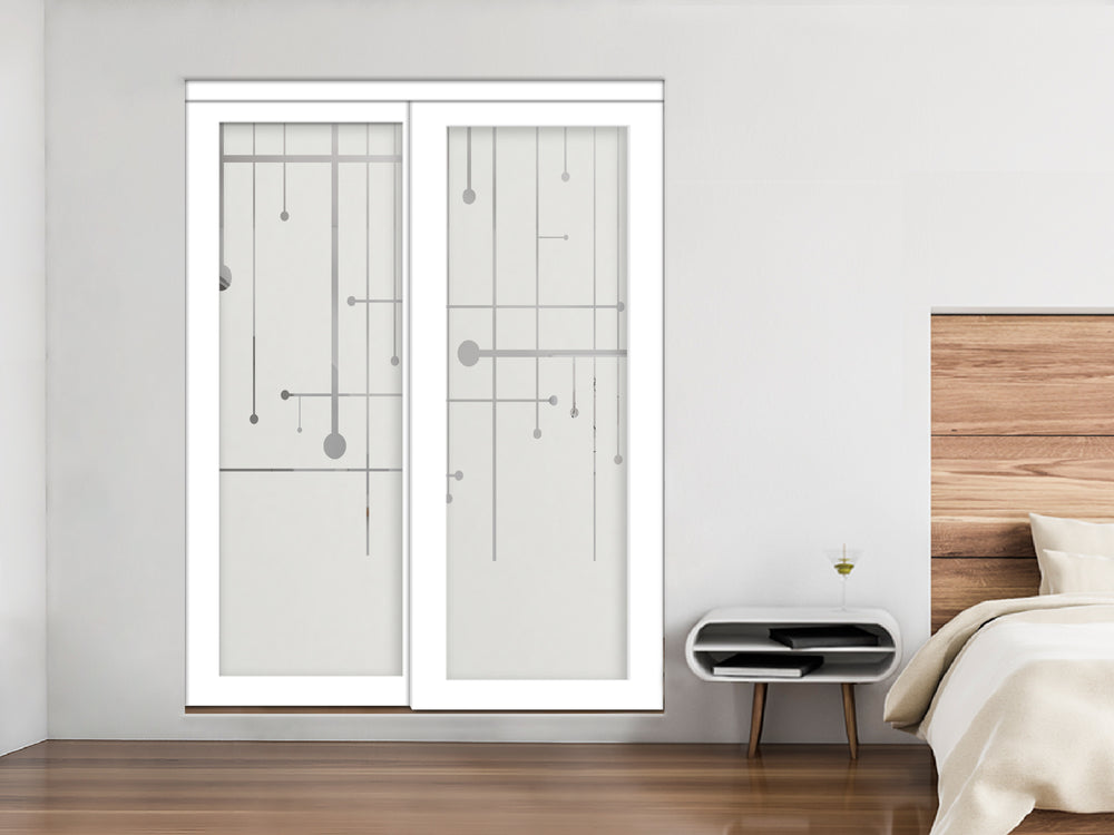 MIRROR EFFECT BYPASS CLOSET DOOR MECD - 2498 - DoorDiscounter