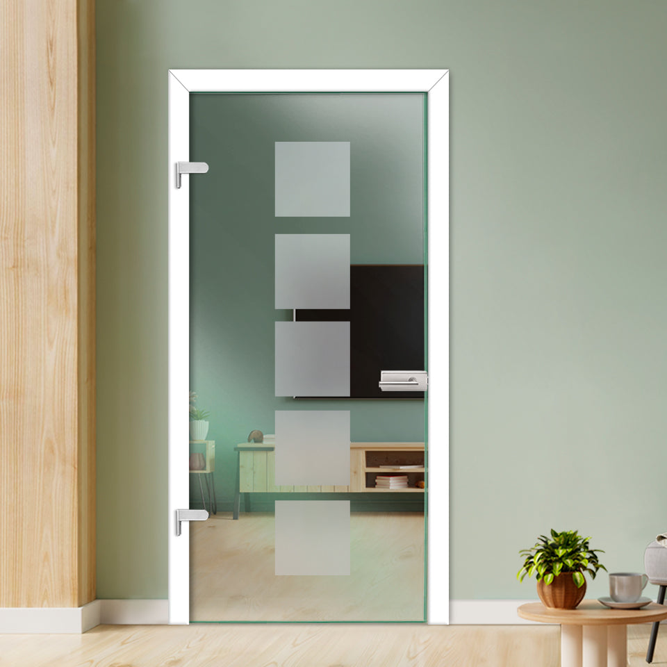 Hinged Glass Door HGD1 - 1340 - DoorDiscounter