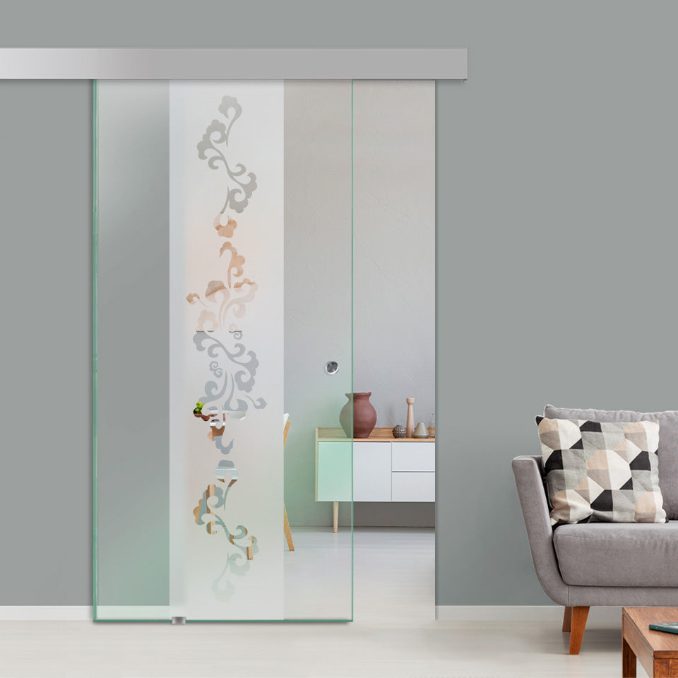 Sliding Glass Barn Door Alu100 SGBD - 1464 - DoorDiscounter