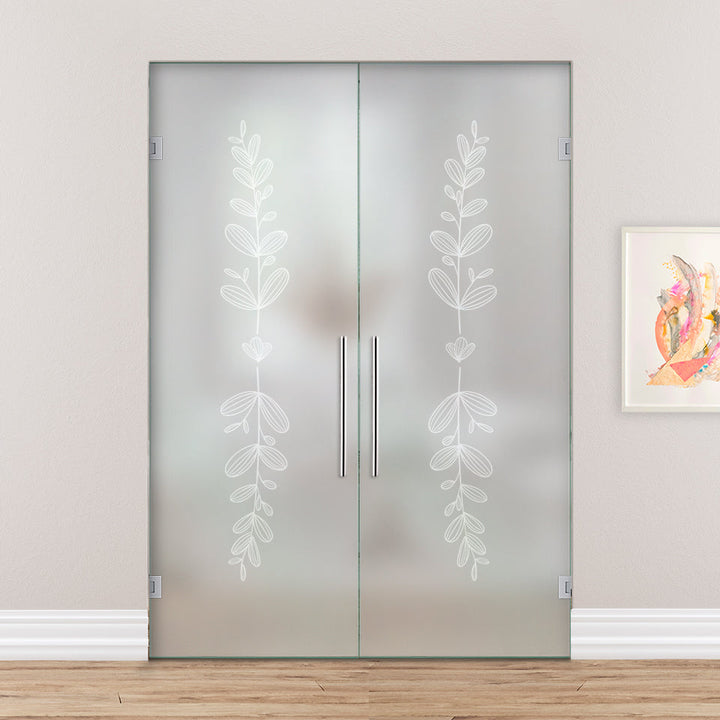 Double Swing Glass Door SGD2 - 2170 - DoorDiscounter