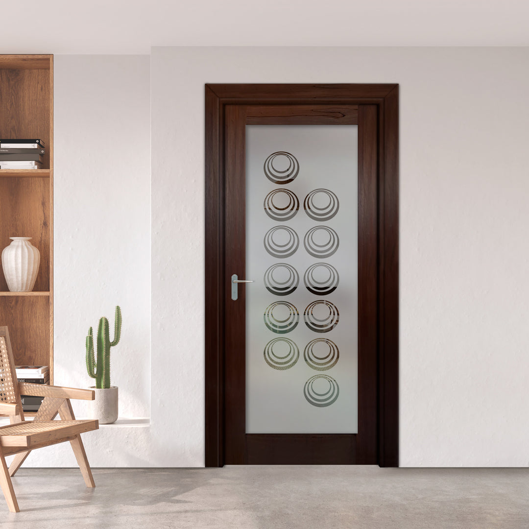 INTERIOR DOOR WITH FROSTED GLASS PANEL IDGP -0238 - DoorDiscounter