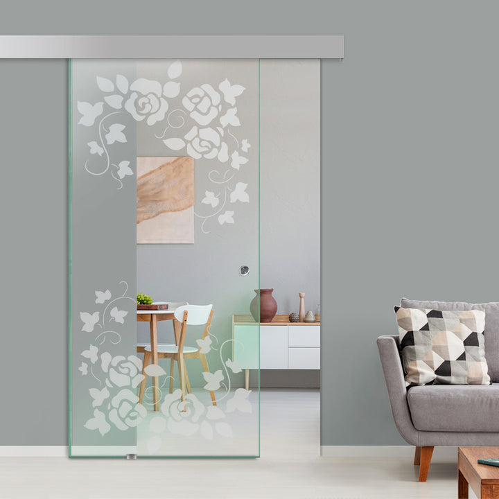Sliding Glass Barn Door Alu100 SGBD - 1494 - DoorDiscounter