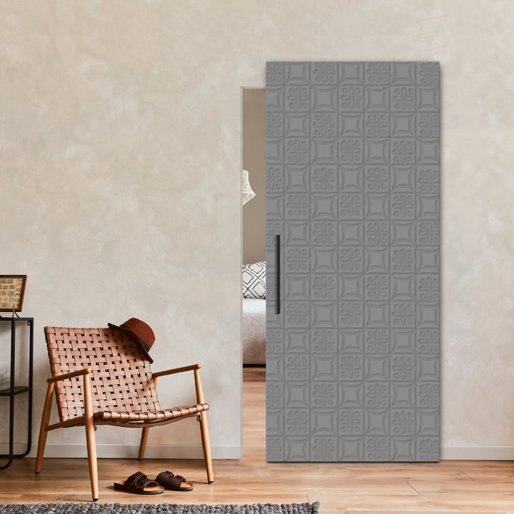 Flush Sliding Barn Door Hidden / Invisible Hardware FHID - 1556 - DoorDiscounter