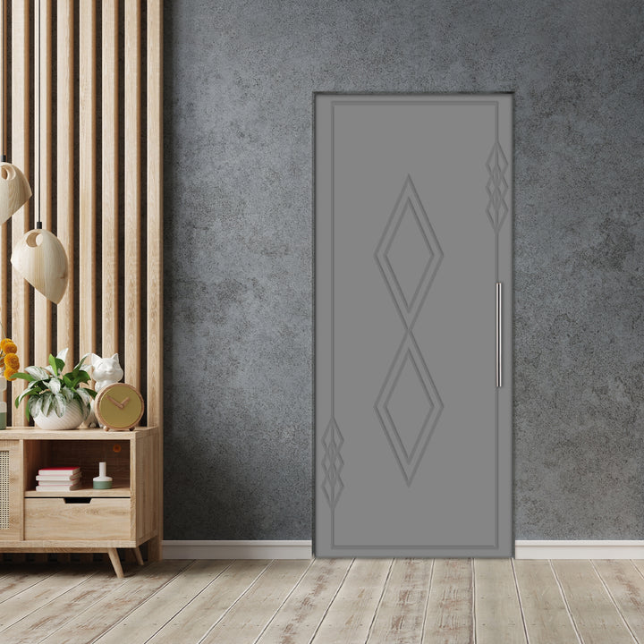 Self Closing Pivot Door with CNC Engraving Design PMR1 - 0615 - DoorDiscounter