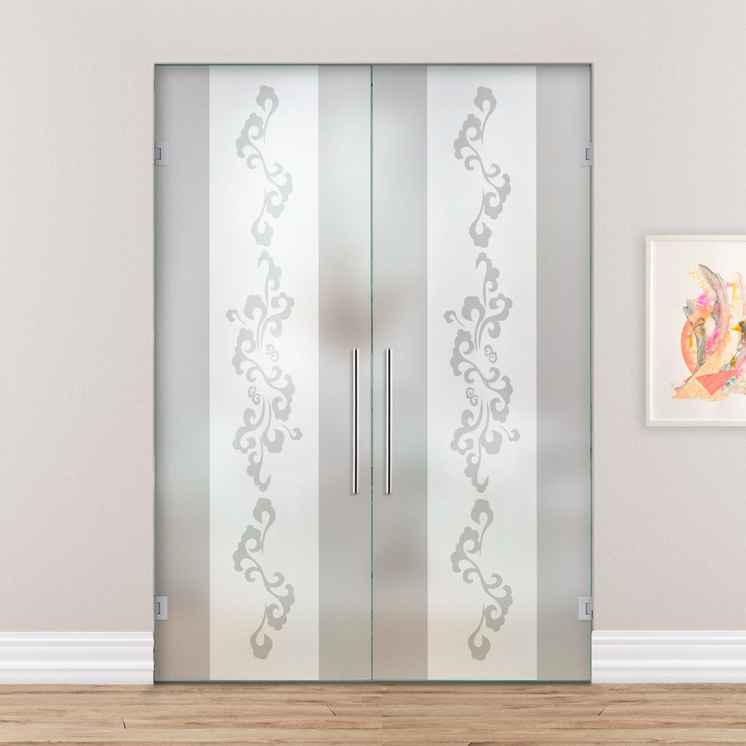 Double Swing Glass Door SGD2 - 1831 - DoorDiscounter