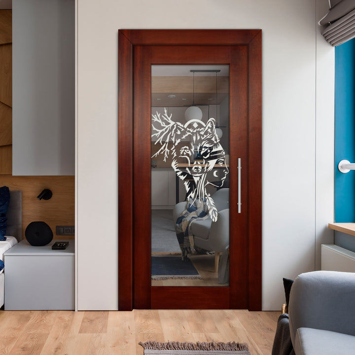 Self Closing Pivot Wooden Mirror Door Pwmd -0779 - DoorDiscounter